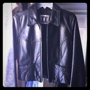 North Beach Ladies Leather Jacket